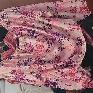 NEW YORK & COMPANY WOMEN'S OVER THE SHOULDER BLOUSE ~ NWT BEAUTIFUL M SILKY